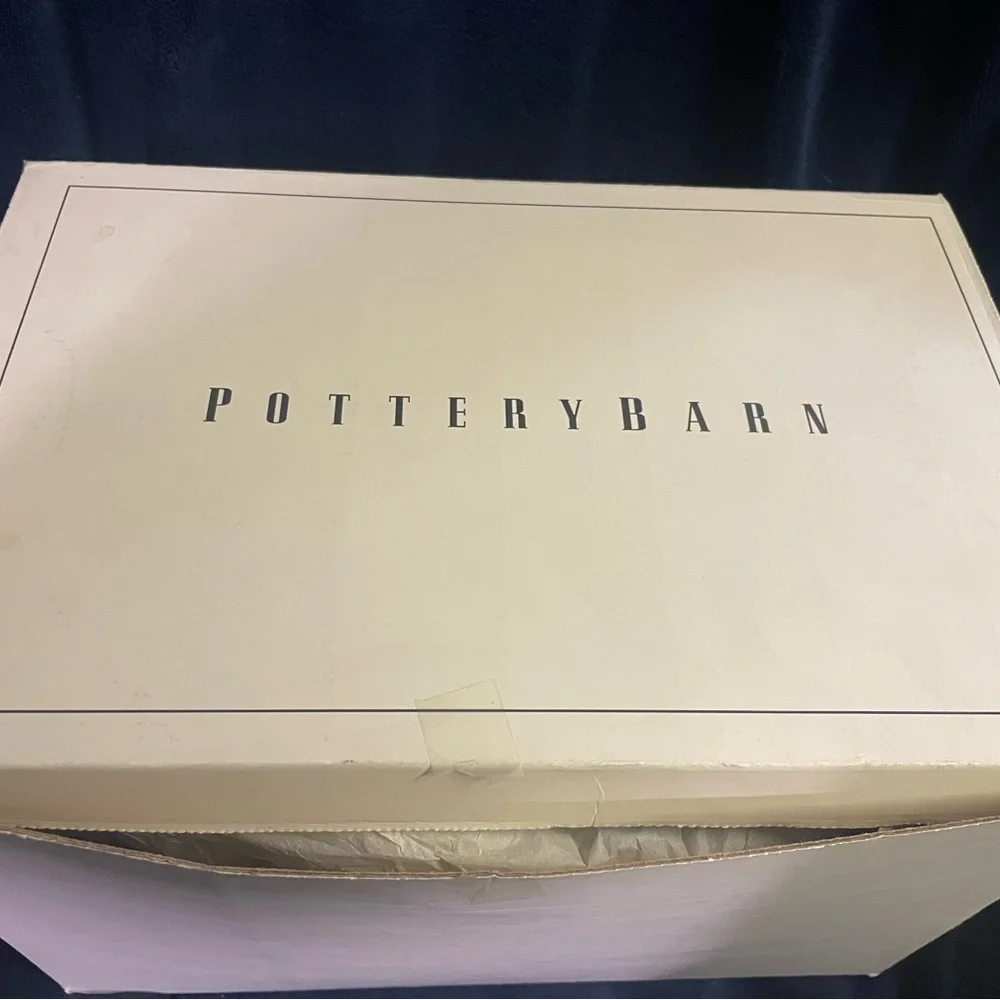 Pottery Barn Silver Pasha Metal Bowl